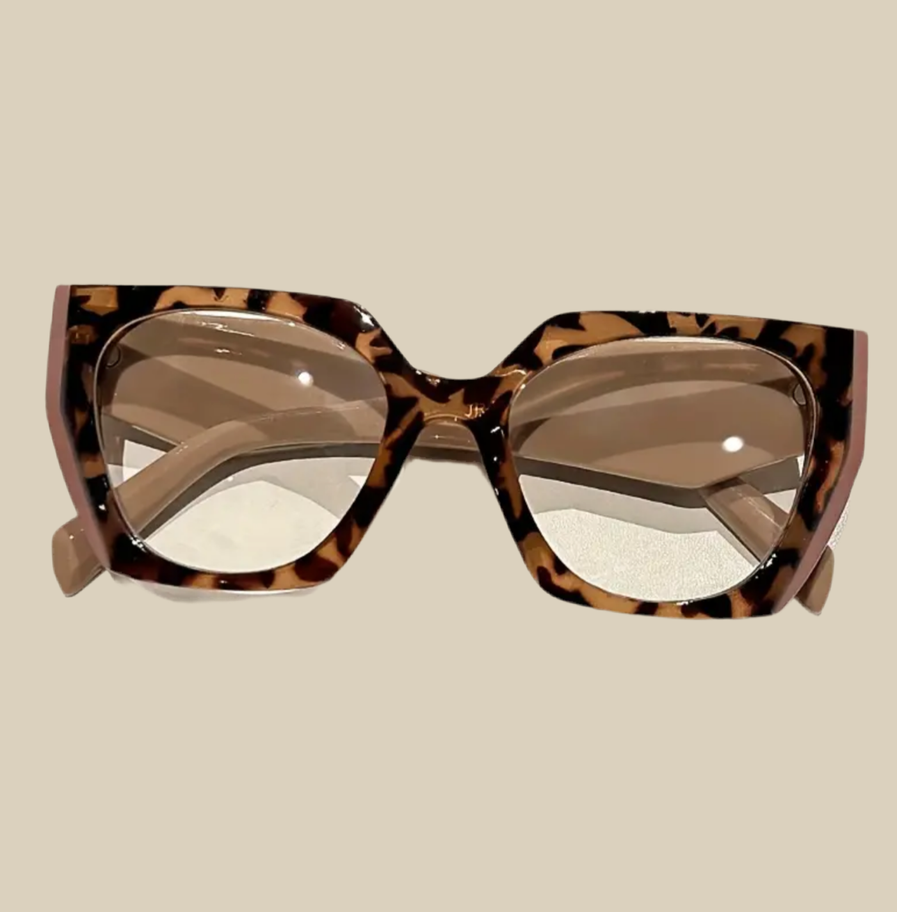 GAFAS GLAM - MAUVE & LEOPARDO GRUESA