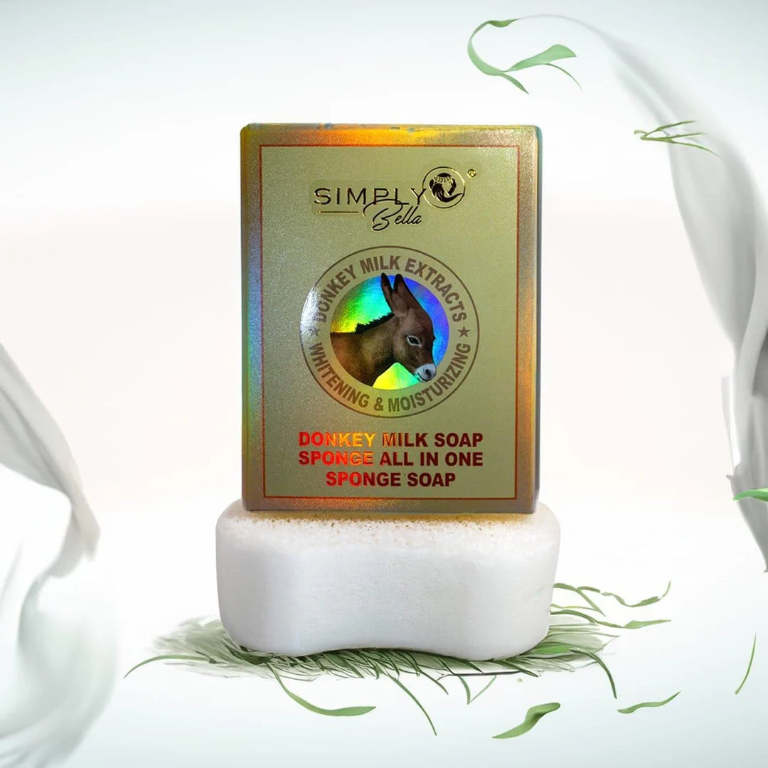 SIMPLY BELLA - SOAP DONKEY MILK SPONGE