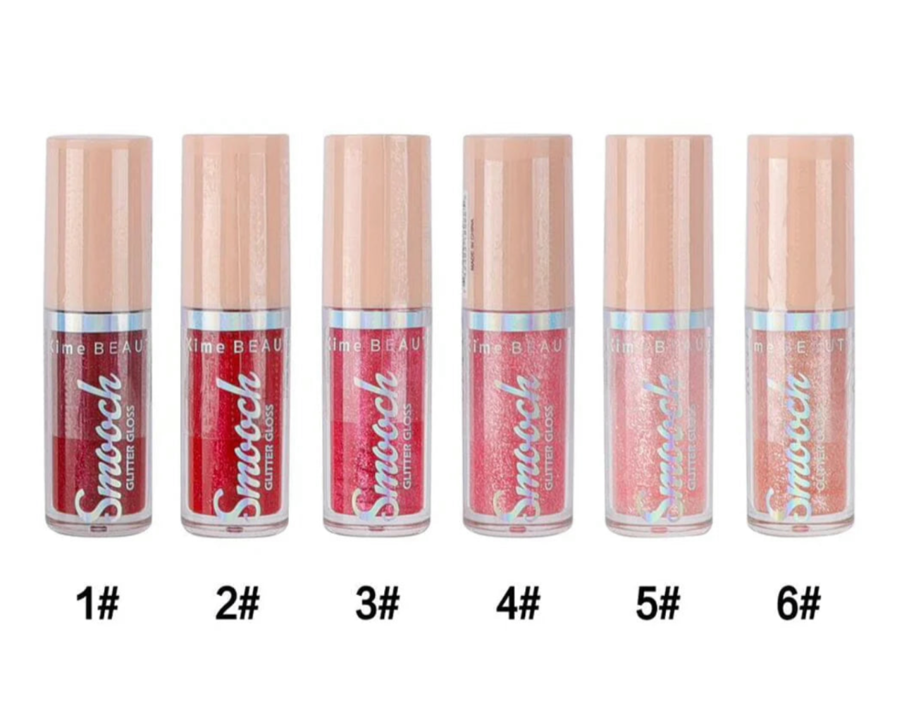 XIME BEAUTY - Smooch Glitter Gloss (Pink)