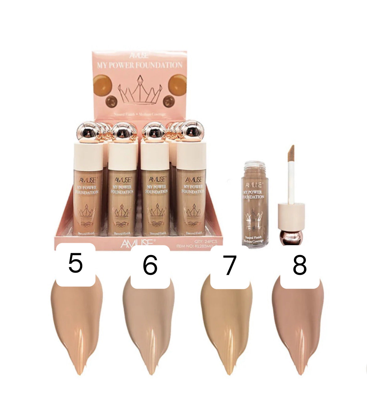 AMUSE - My Power Foundation Liquid