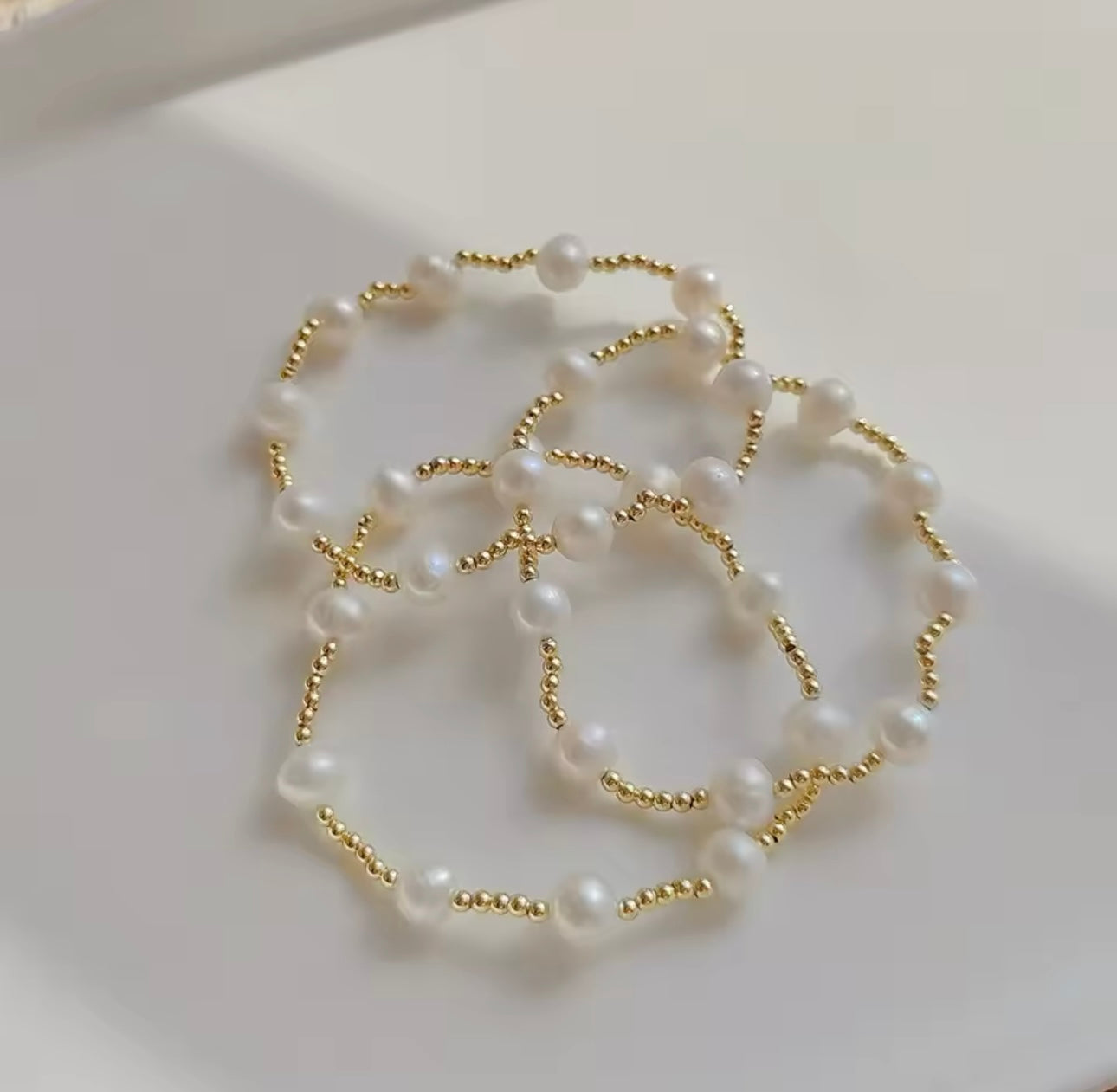 JOYERIA - Pulsera de 10 Perlas (1pc)