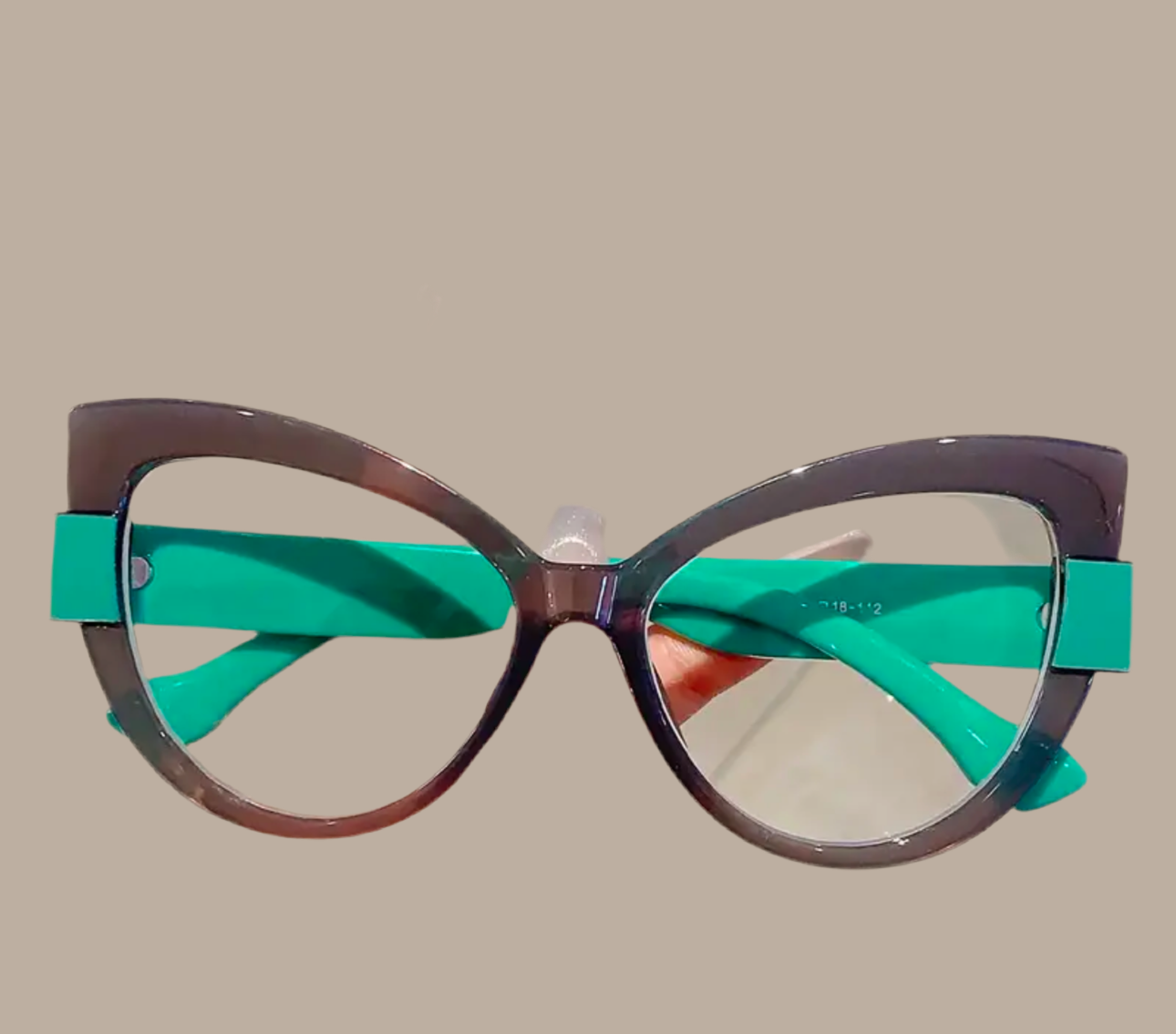 GAFAS GLAM - GRIS & VERDE
