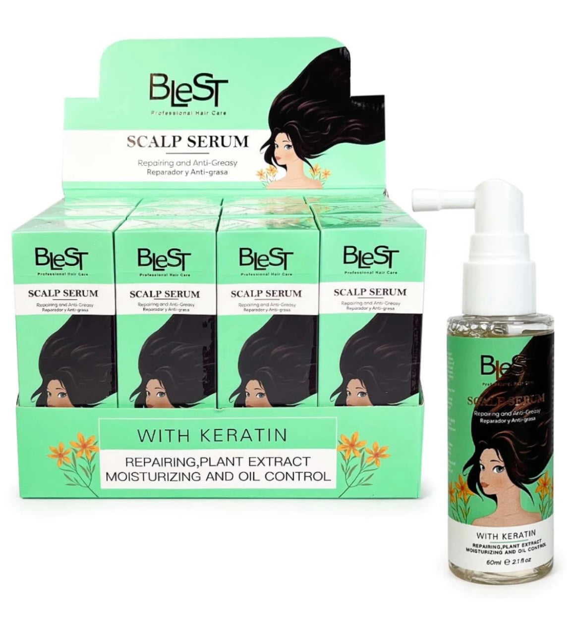 BLEST - Serum Repara e Hidrata y Controla el Aceite del Cabello