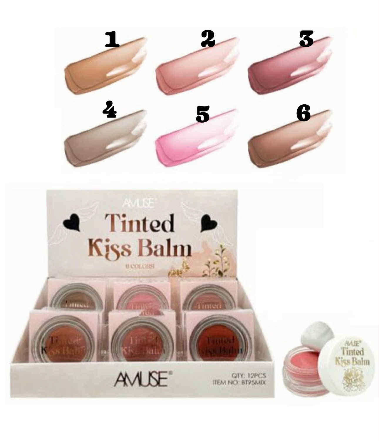 AMUSE - Tinted Kiss Balm