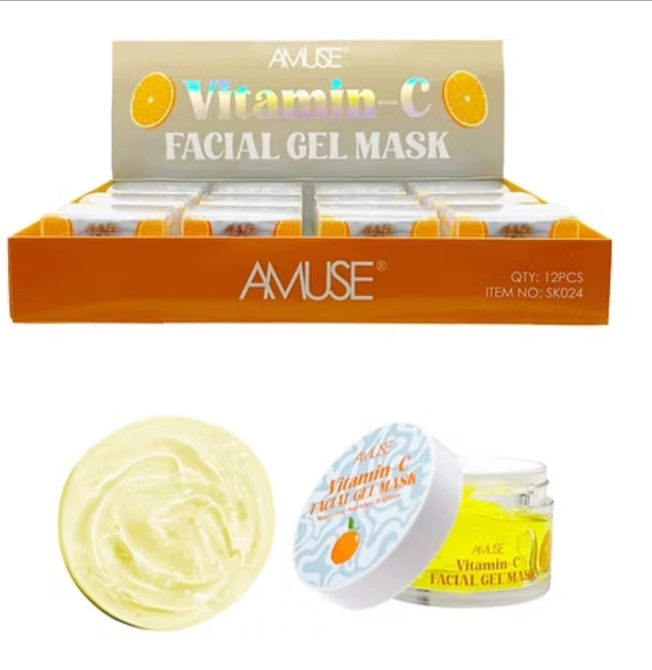 AMUSE - Vitamin C Facial Gel Mask