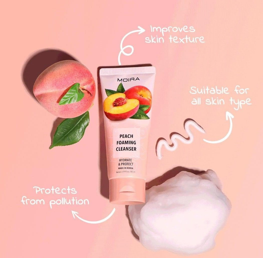 MOIRA - FOAM CLEANSER / PEACH