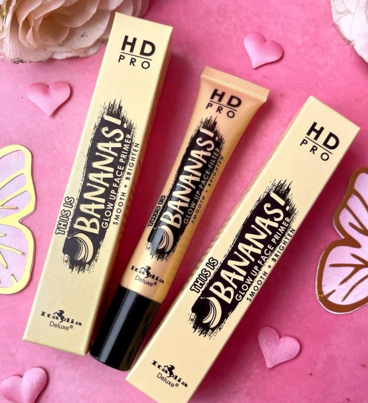 ITALIA DELUXE - HD PRO THIS IS BANANAS! GLOW UP FACE PRIMER