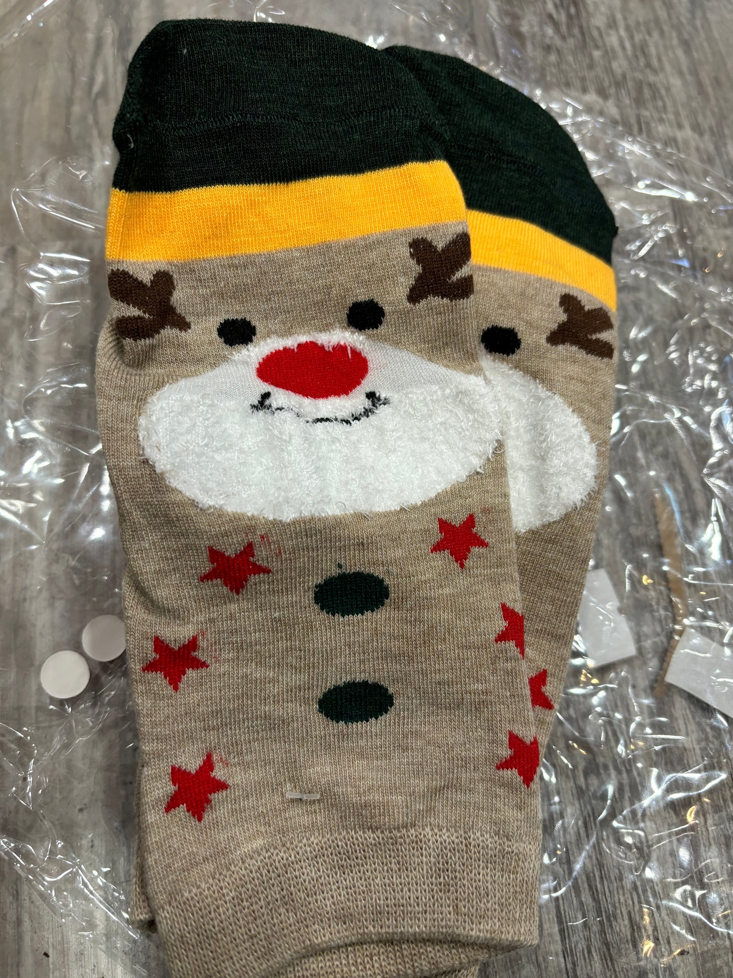 Medias Christmas Venadito con Estrellas