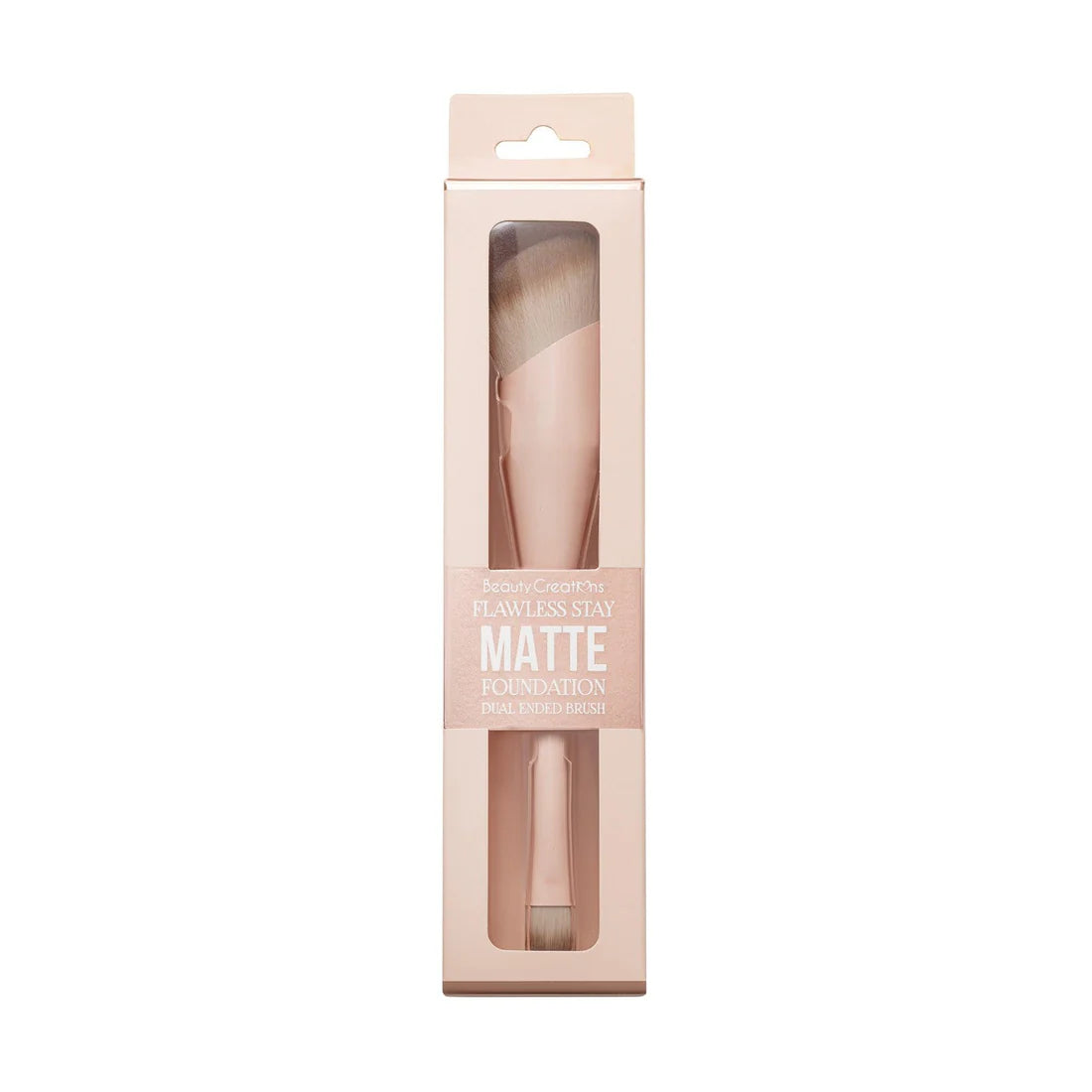 BEAUTY CREATIONS - FLAWLESS MATTE FOUNDATION DUAL ENDED BRUSH
