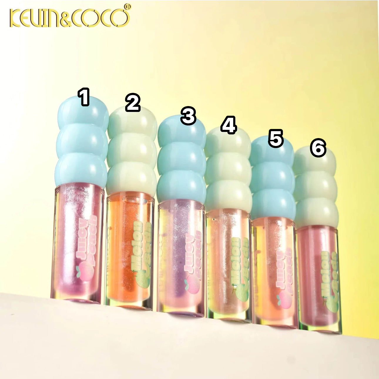 KEVIN & COCO - Fruit LipGloss Glitter ✨