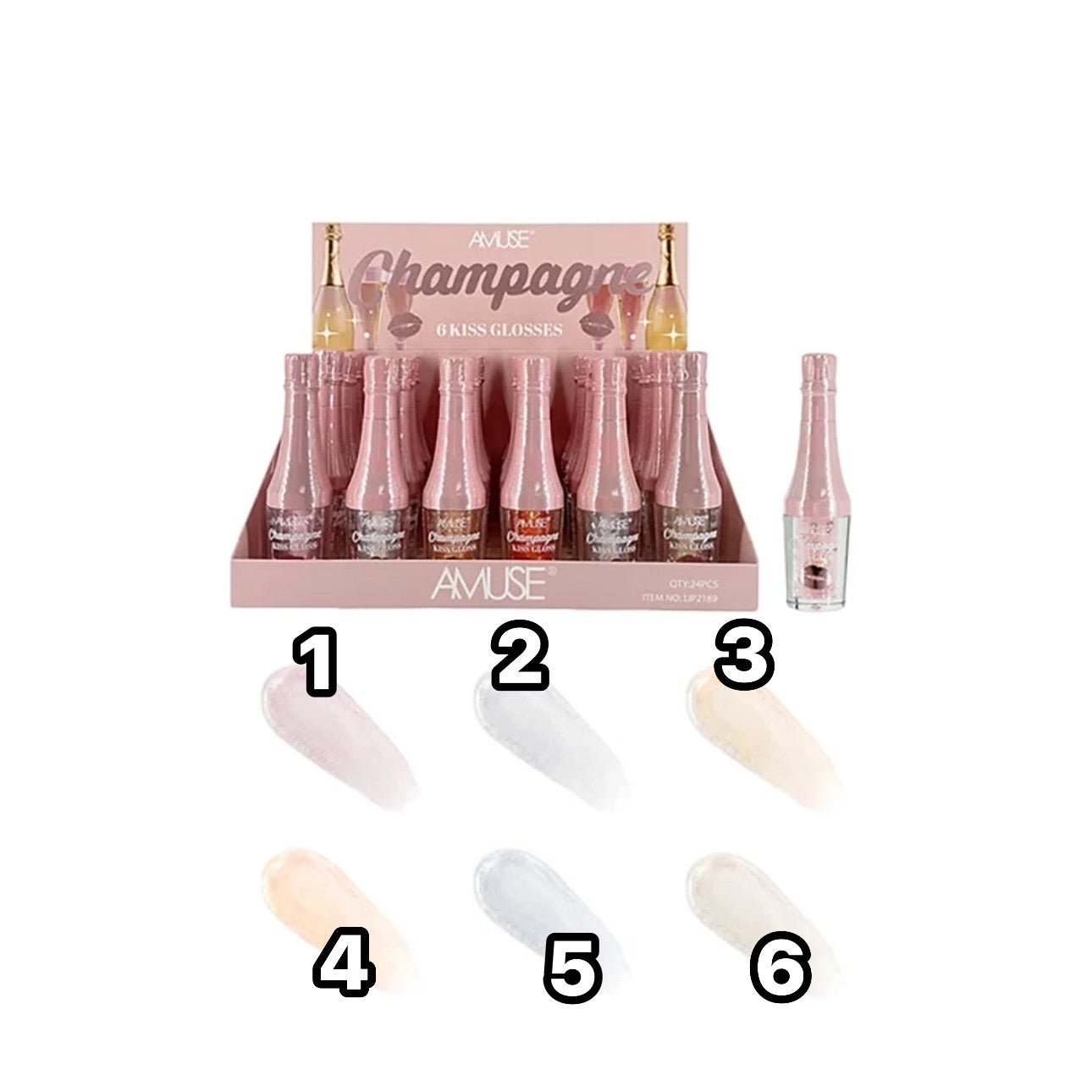 AMUSE - CHAMPAGNE KISS GLOSS