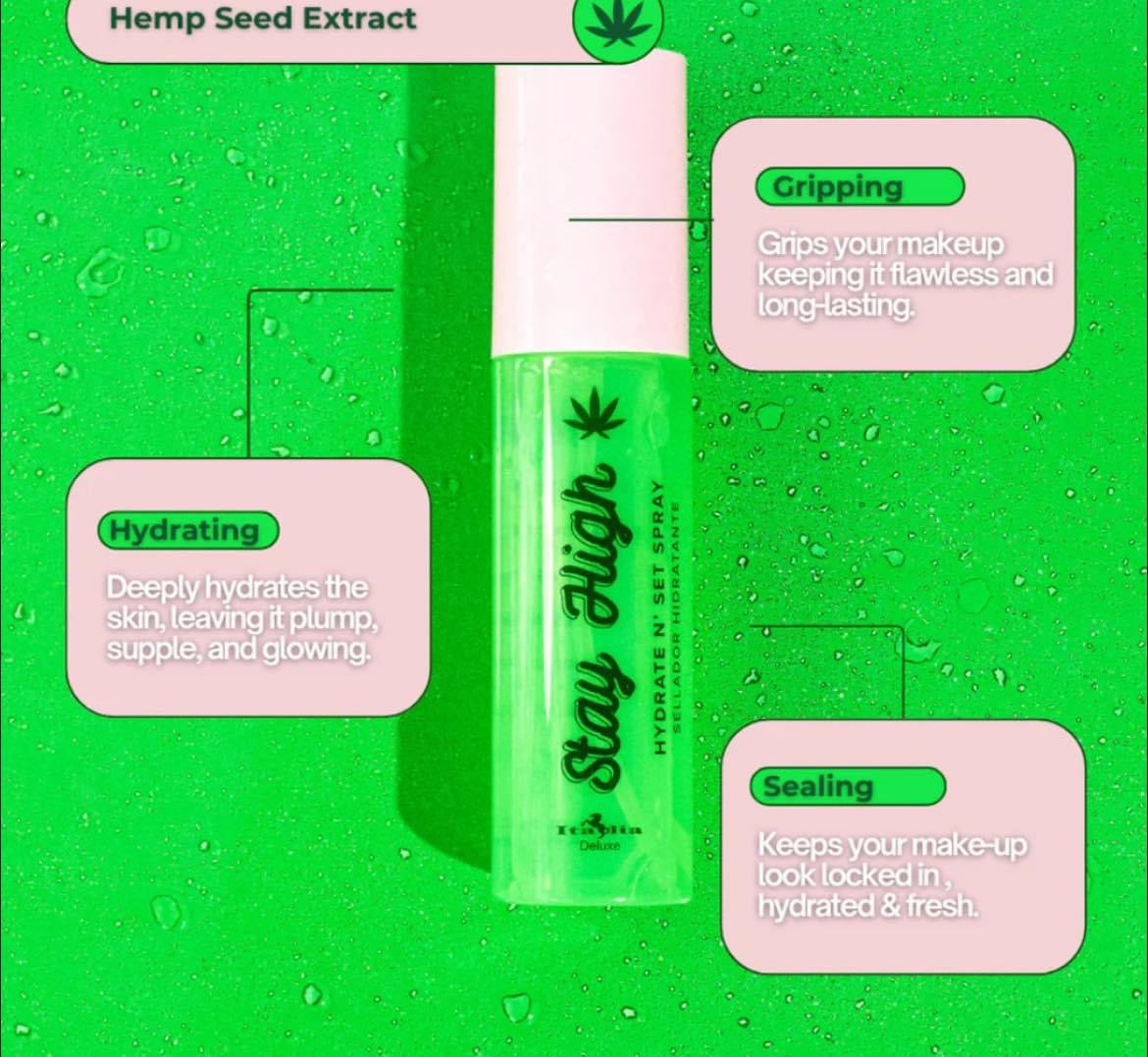 ITALIA DELUXE - STAY HIGH HYDRATE N' SETTING SPRAY