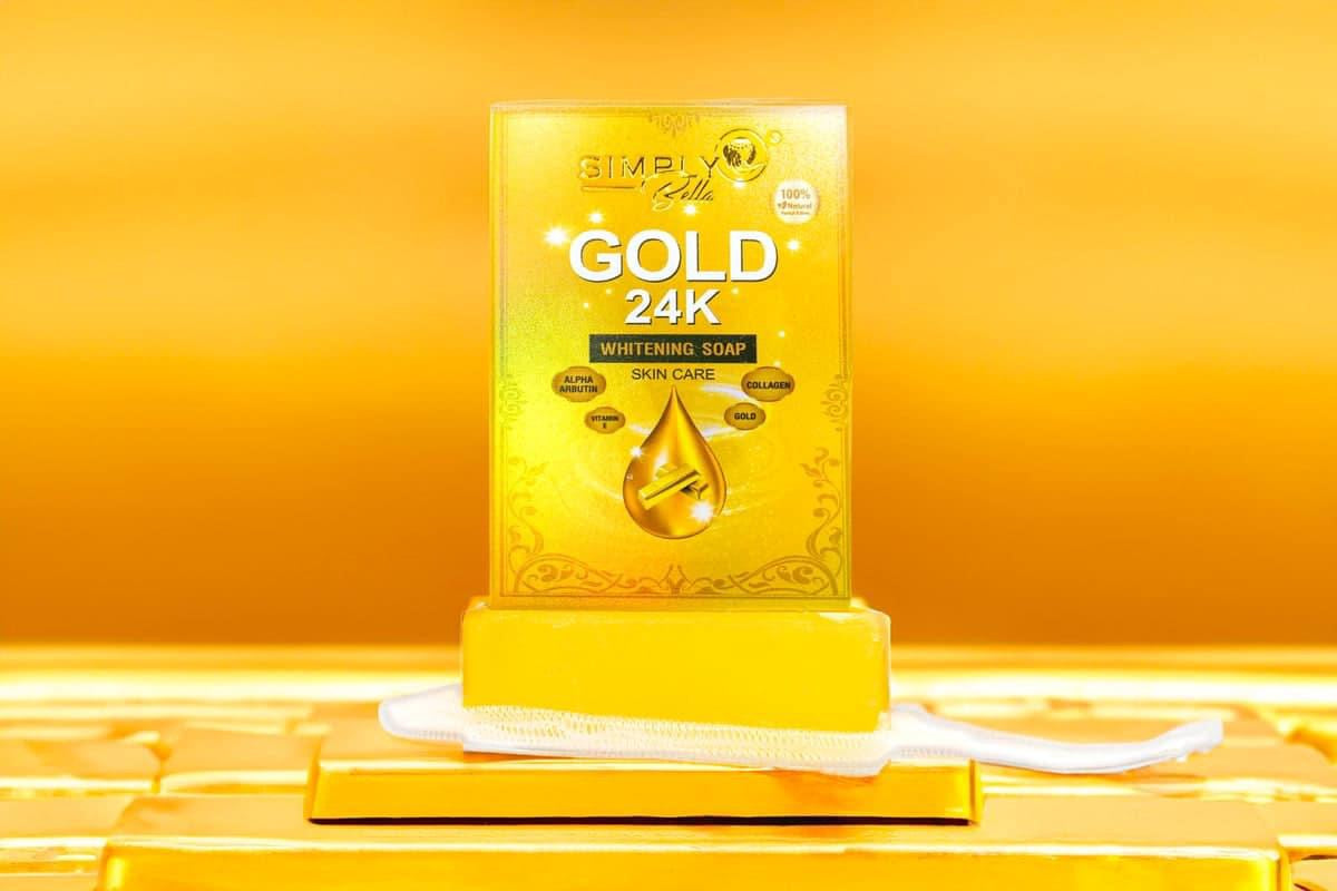 SIMPLY BELLA - SOAP GOLD 24K