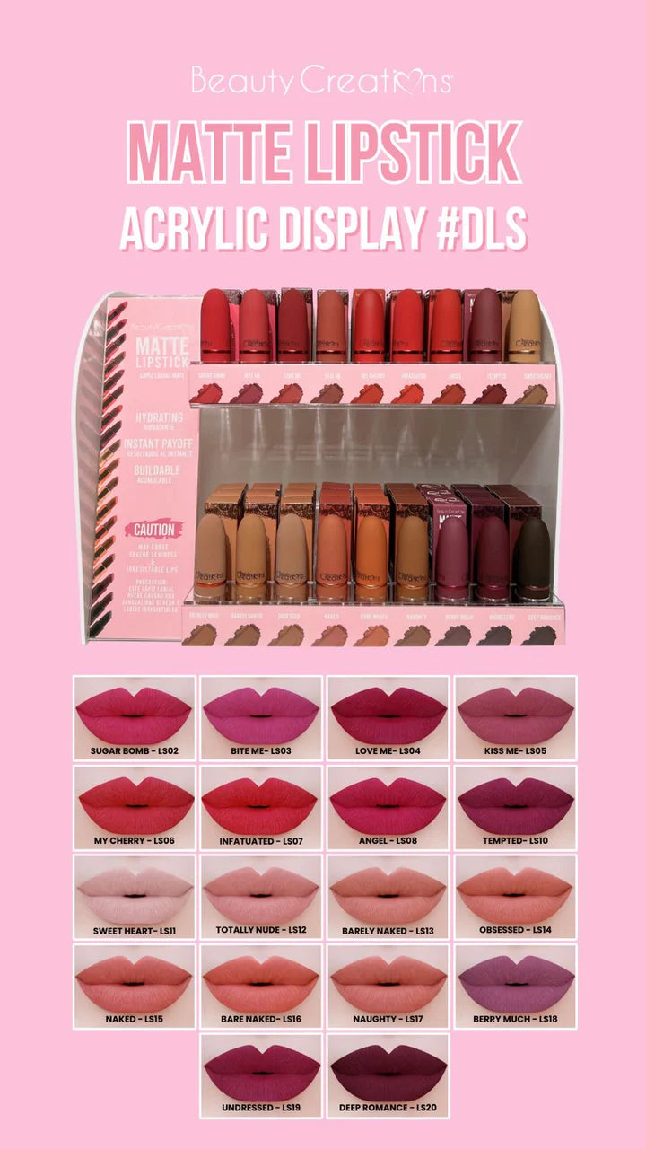 BEAUTY CREATIONS - Matte Lipstick