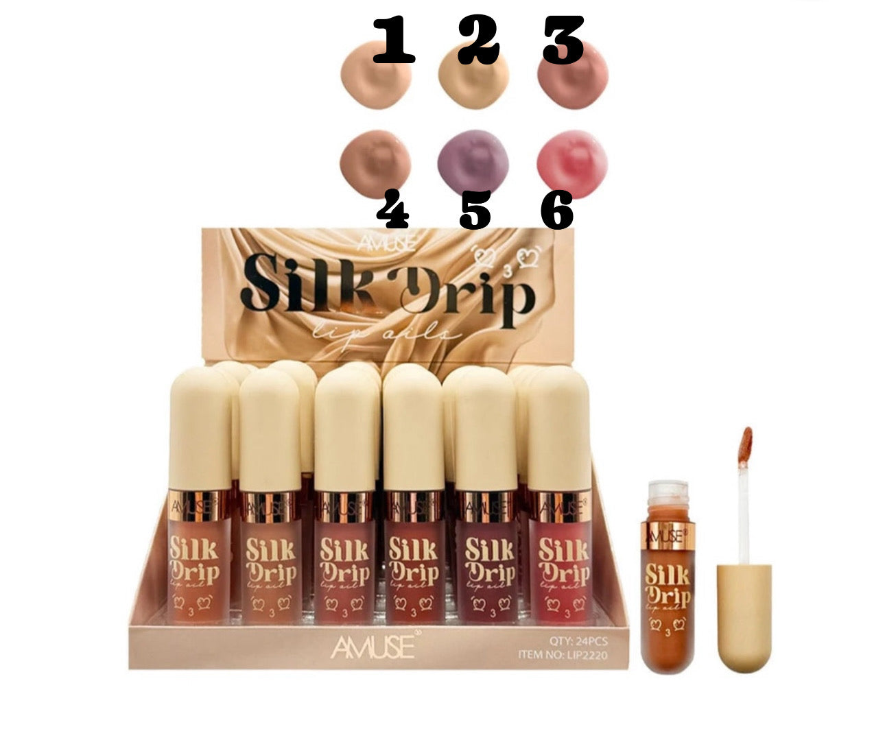 AMUSE - Silk Drip Lip Oils ❤︎︎