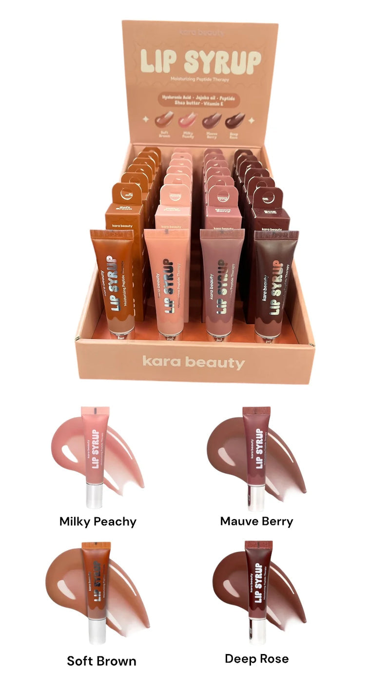 KARA BEAUTY - Lip Syrup Moisturizing Peptide Therapy