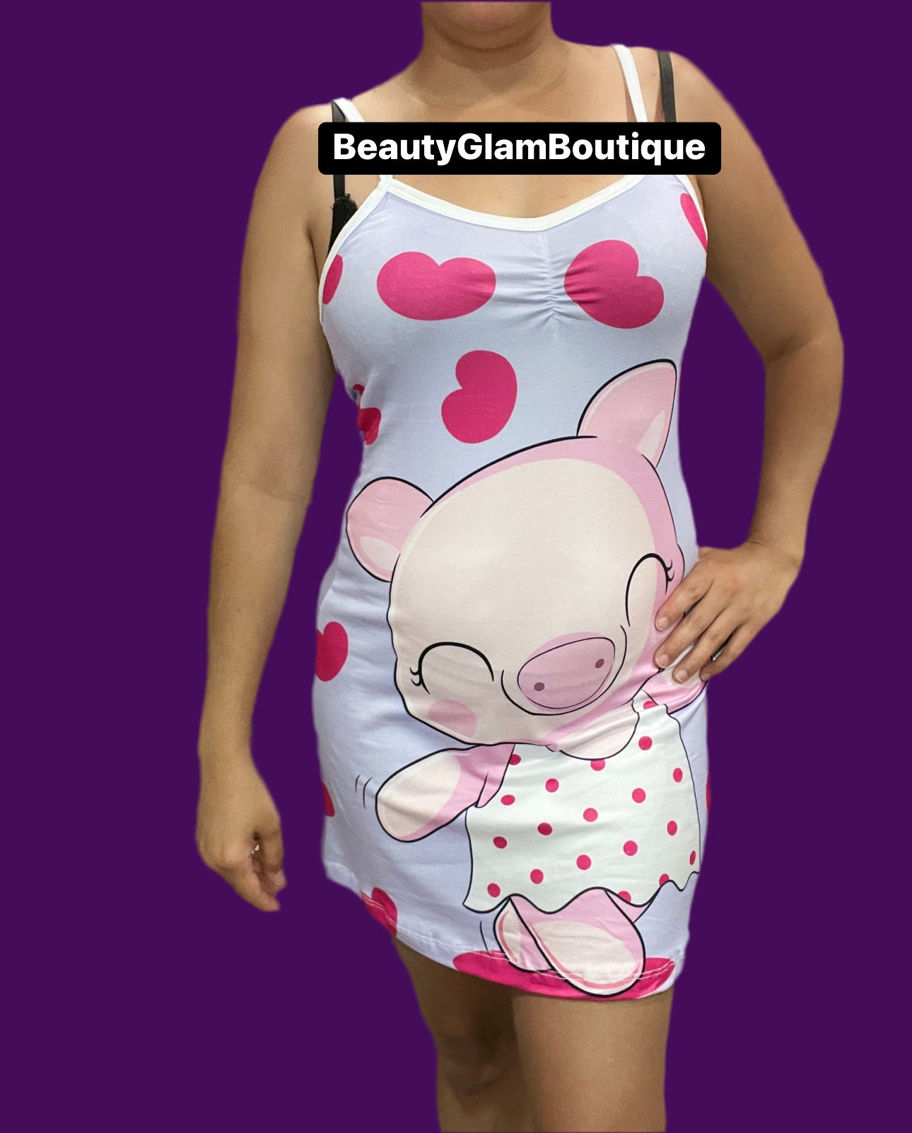 PIJAMA - LITTLE PIG HEART BATA