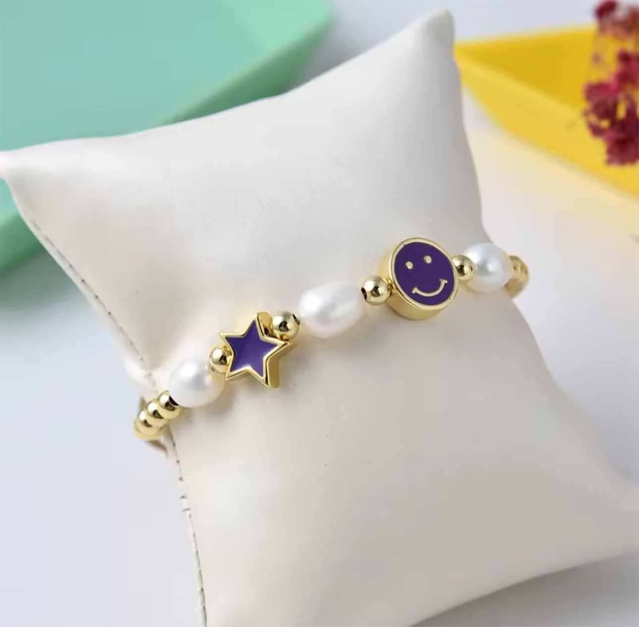 JOYERIA - Pulsera Happy Face con Estrella 1pc