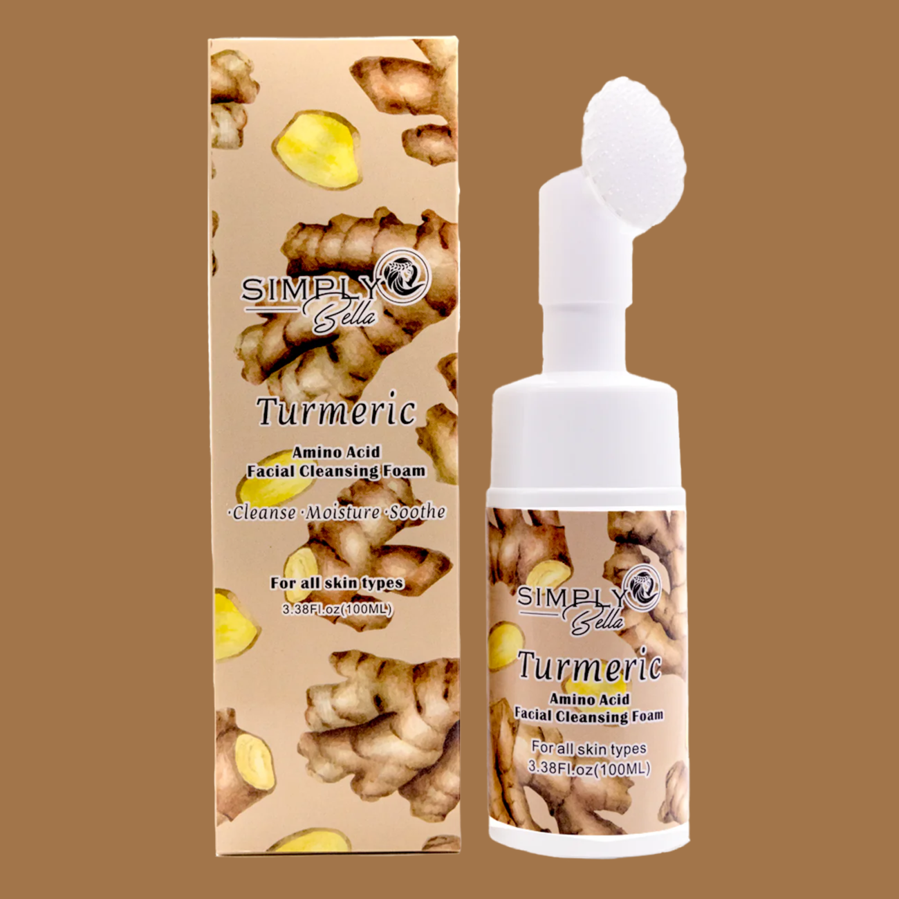 SIMPLY BELLA - Turmeric Facial Cleansing Foam