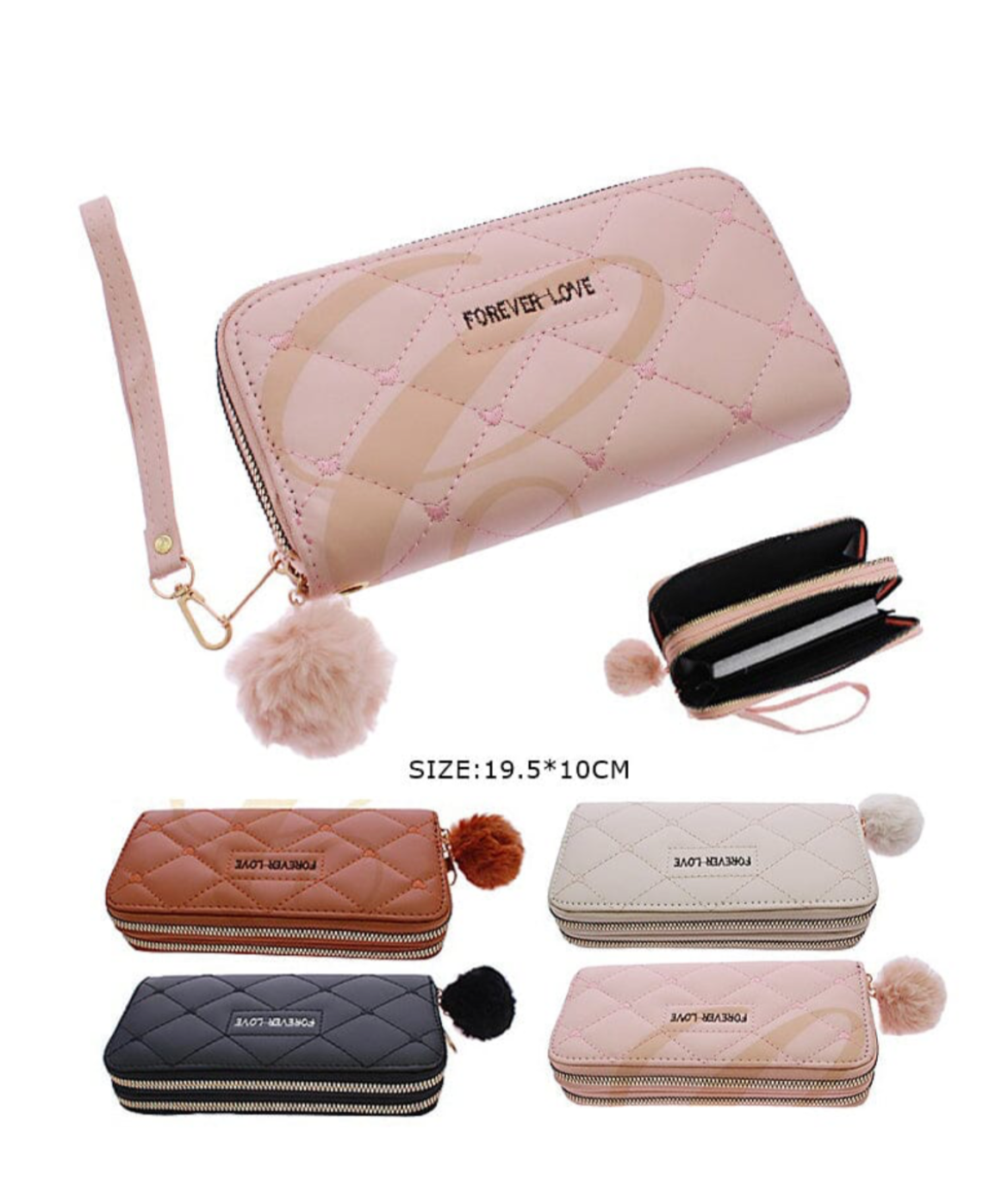 Wallets with Pompom