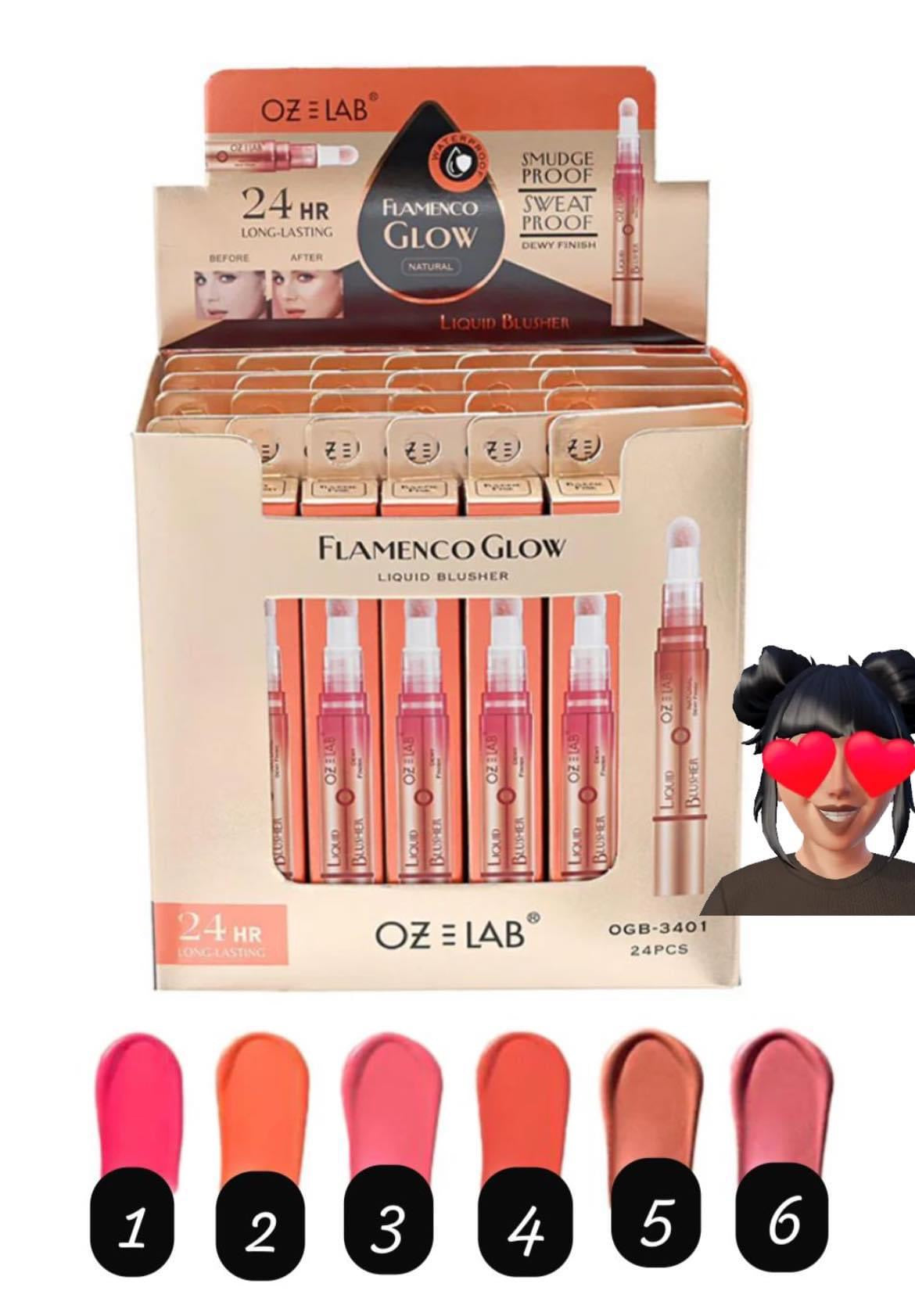 OZ LAB - Blush Liquid Flamenco Glow Natural