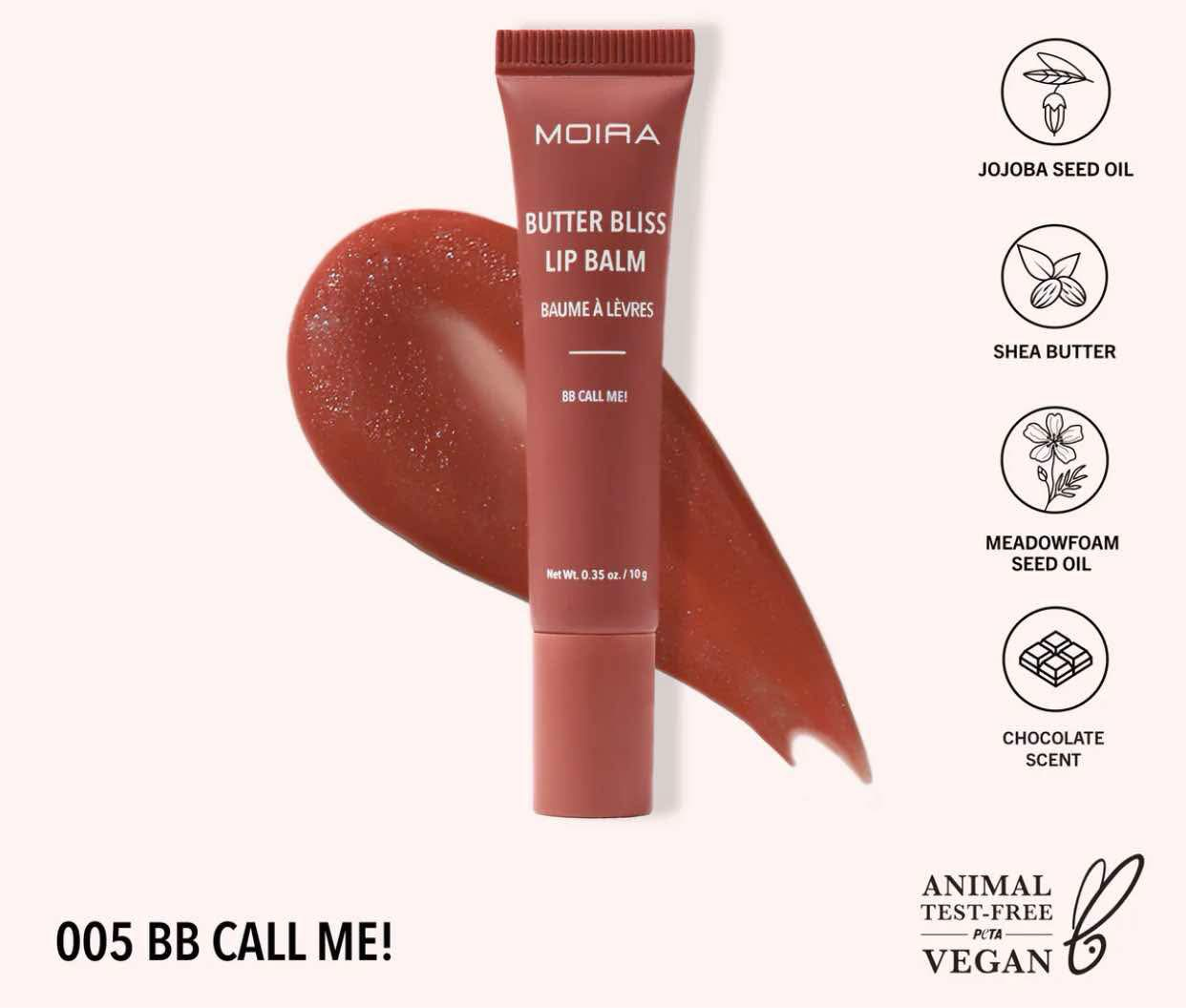 MOIRA - Butter Bliss Lip Balm (005 BB CALL ME)