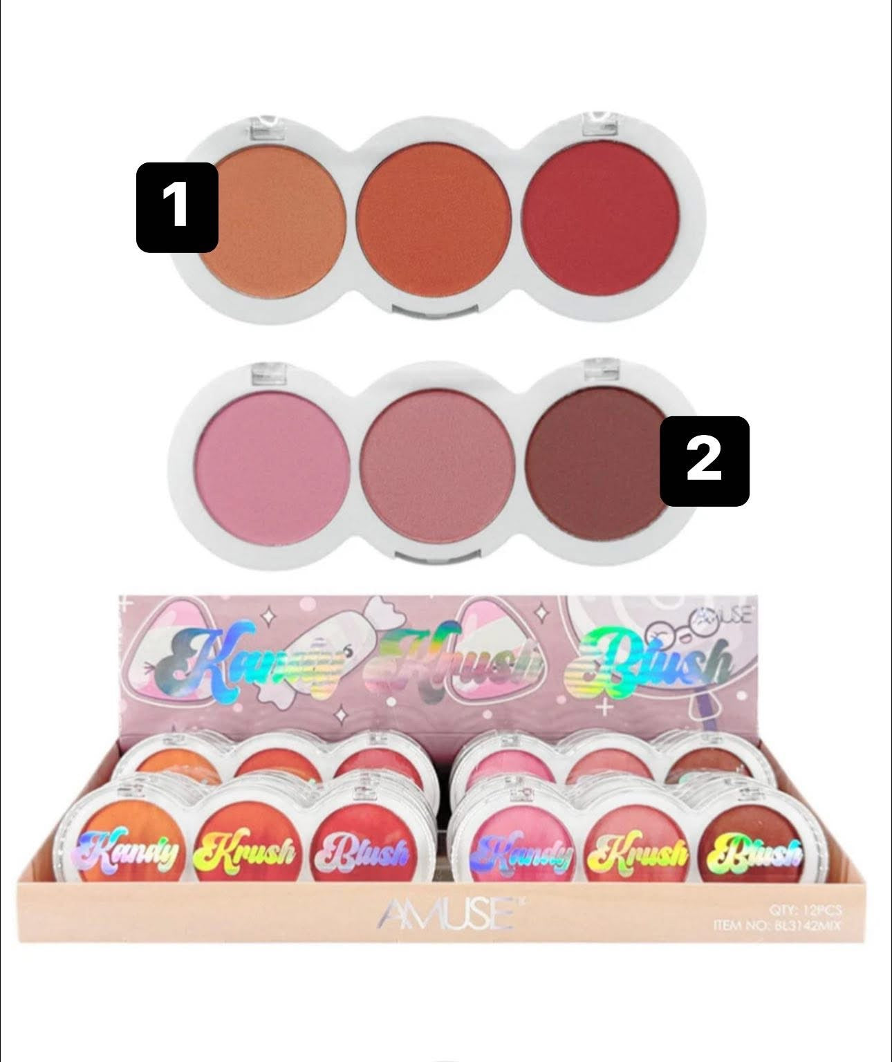 AMUSE - Kandy Krush Blush Trio