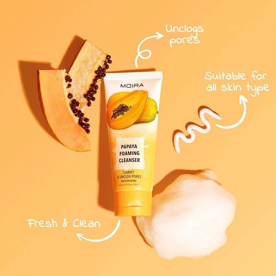 MOIRA - FOAM CLEANSER / PAPAYA