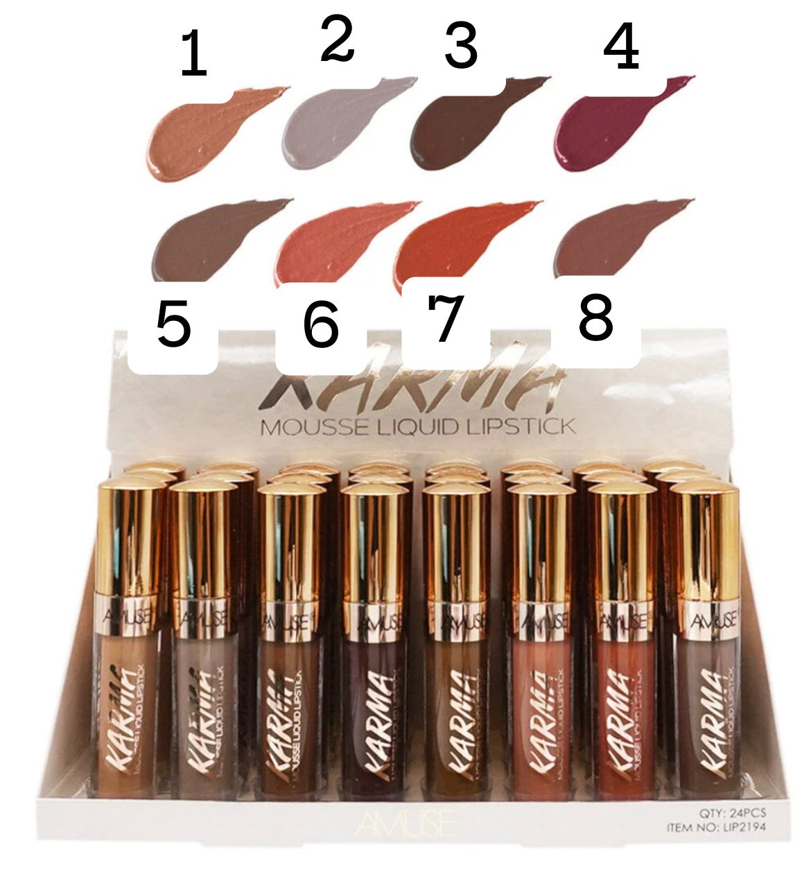 AMUSE - KARMA MATTE LIQUID LIPSTICK