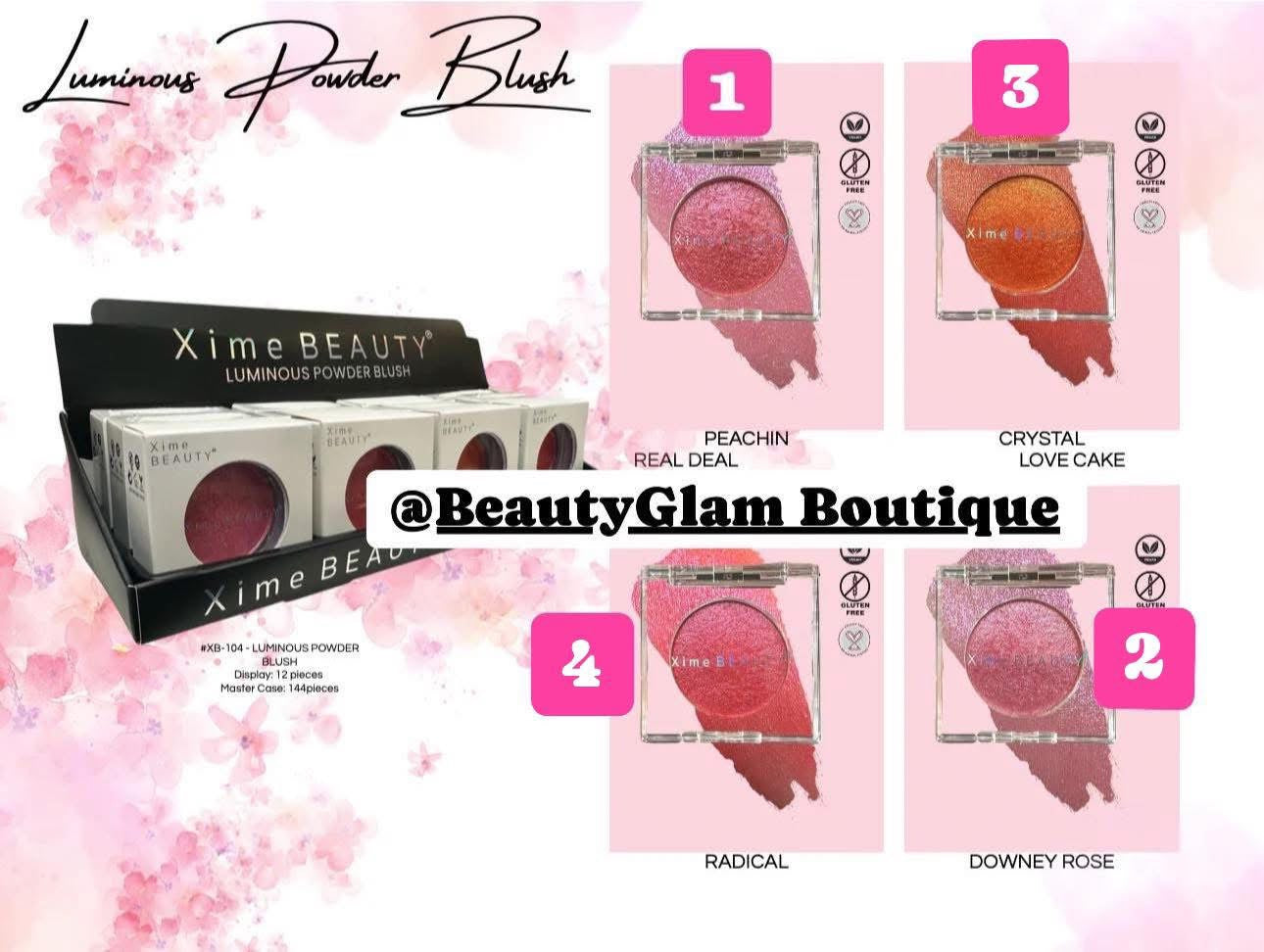 XIME BEAUTY - Luminous Powder Blush