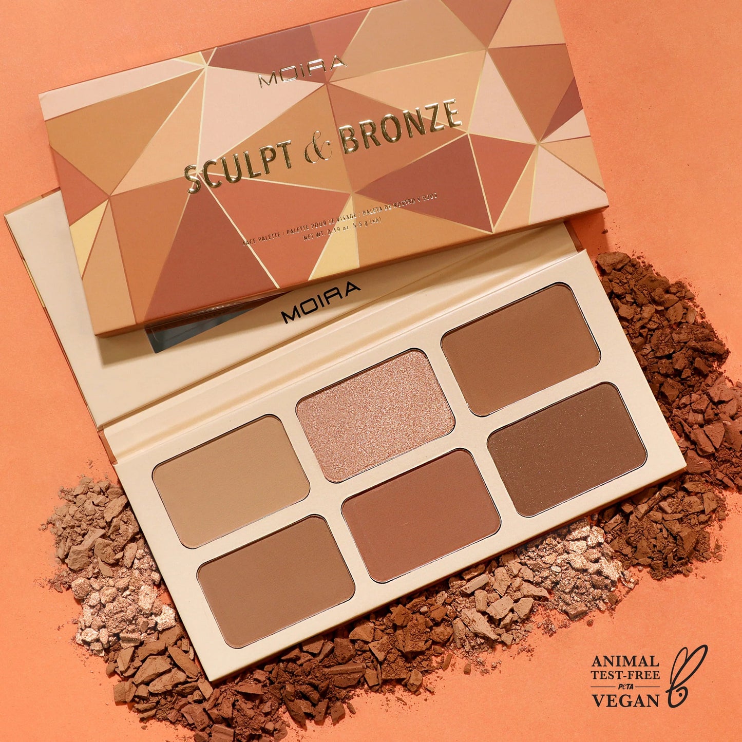 MOIRA - Sculpt & Bronzer Face Palette