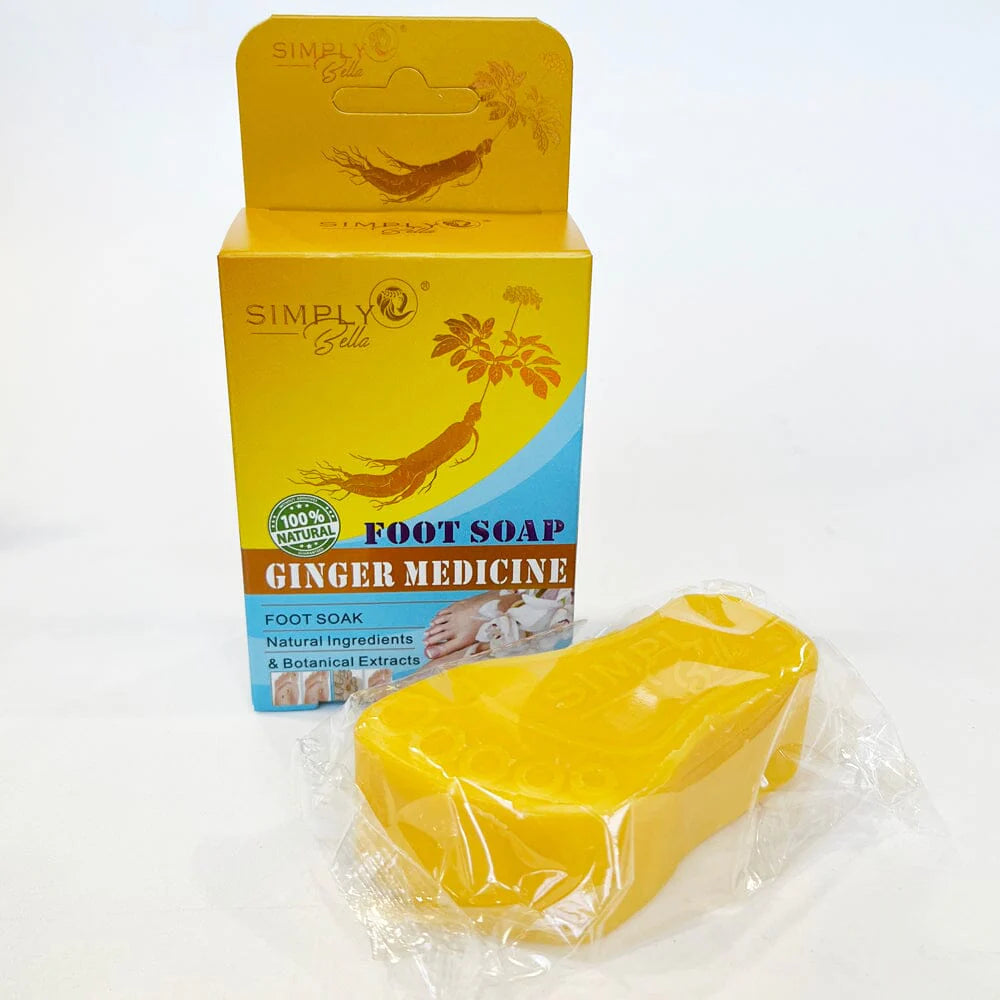 SIMPLY BELLA - Jabón para los Pies Medicinal Ginger 🫚🦶