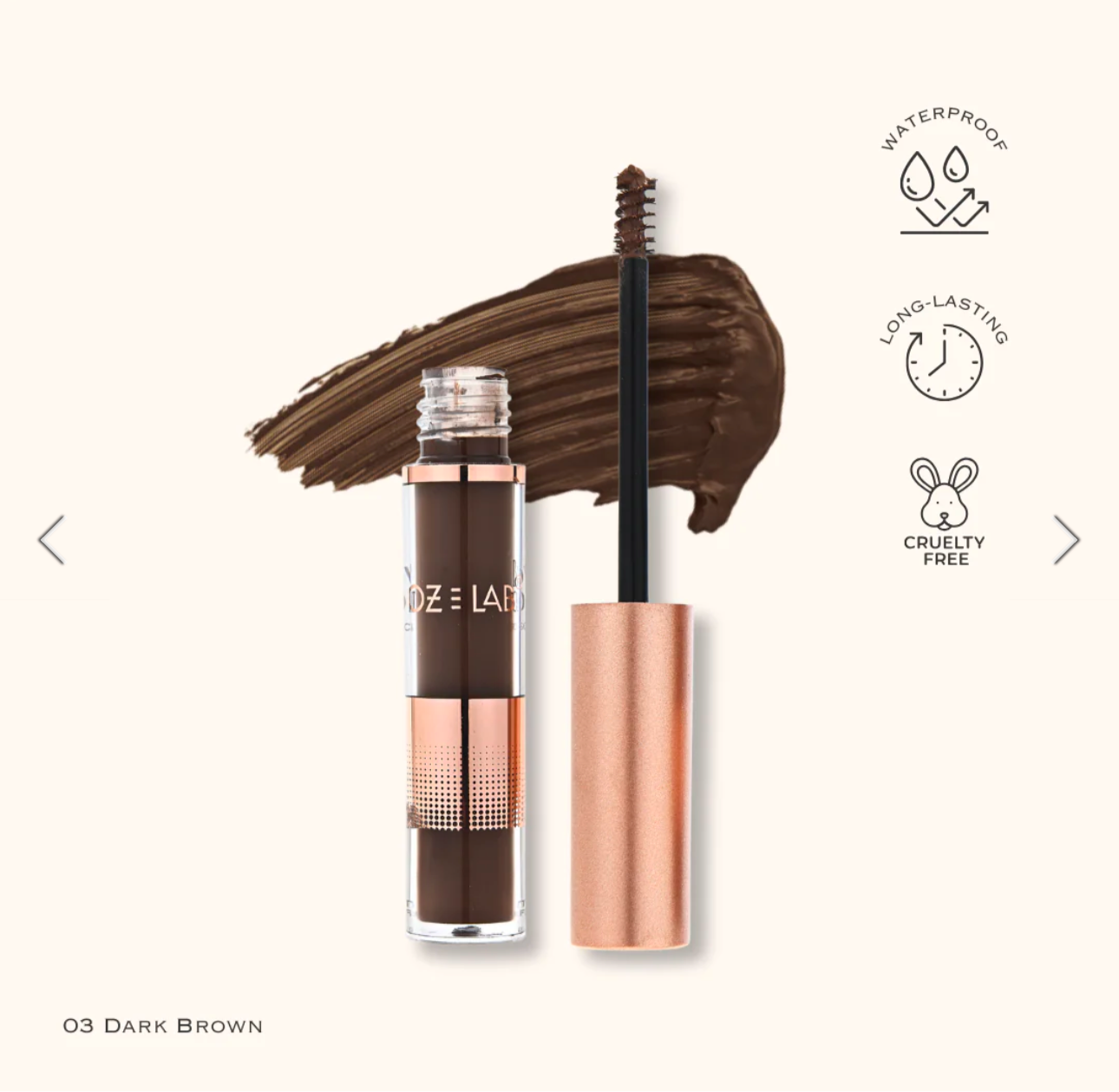 OZ LAB - BROW COLORIST WATERPROOF MASCARA