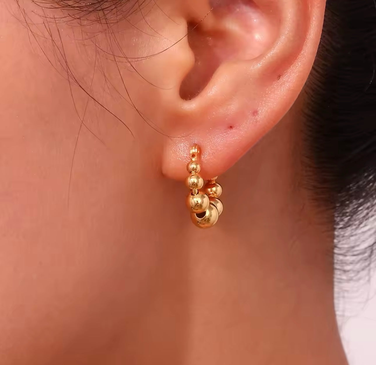 JOYERIA - Aretes de Cuencas Peq.