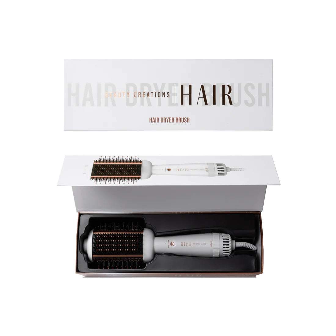 BEAUTY CREATIONS - HAIR HOT DRYER BRUSH (ROSE GOLD)
