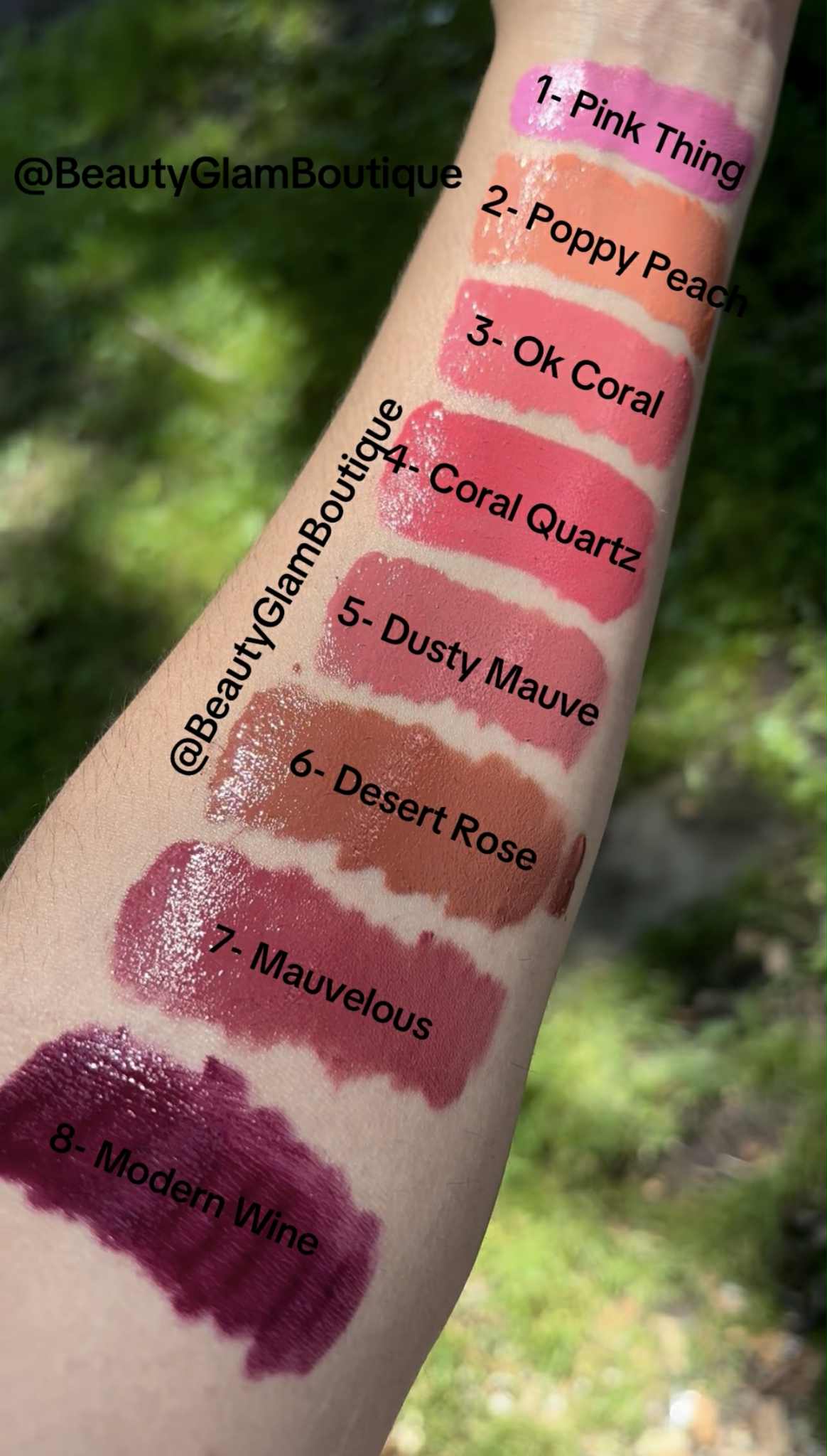 BEAUTY CREATIONS - Blush Líquidos Infusidos con Vit. E