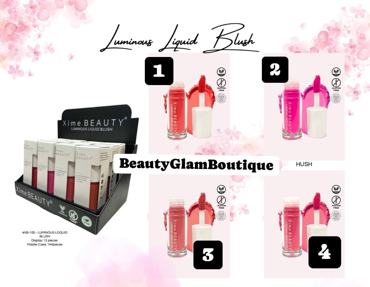 XIME BEAUTY - Luminous Liquid Blush