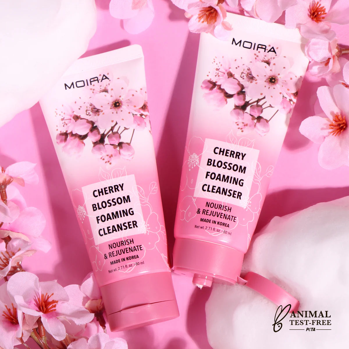 MOIRA - FOAM CLEANSER / CHERRY BLOSSOM