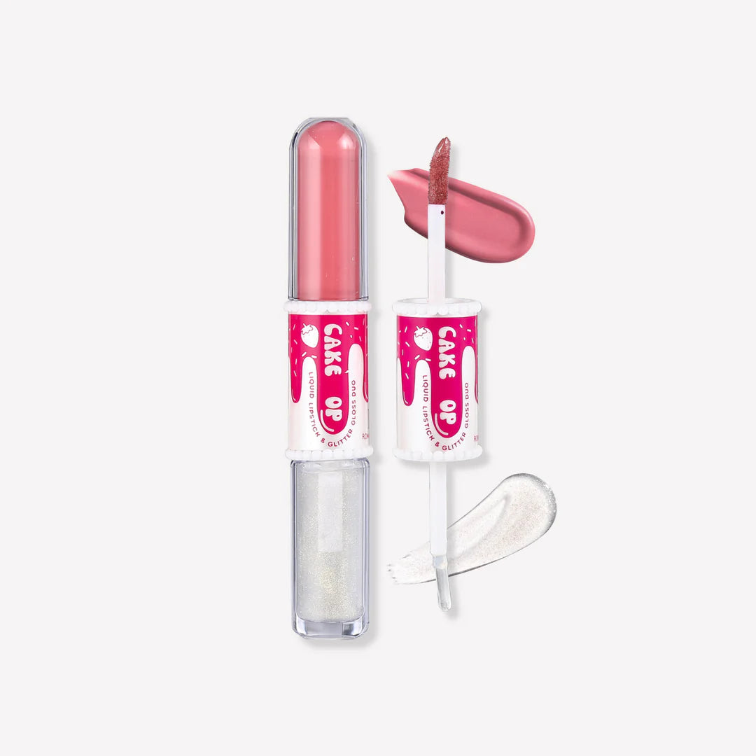 RMT - Cake Pop Liquid Lipstick & Glitter Gloss Topper DUO