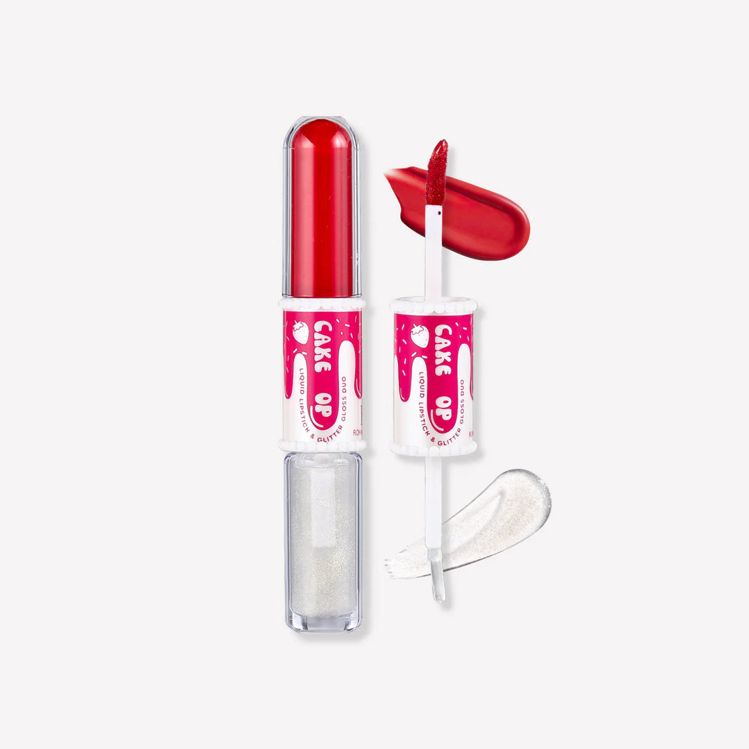 RMT - Cake Pop Liquid Lipstick & Glitter Gloss Topper DUO