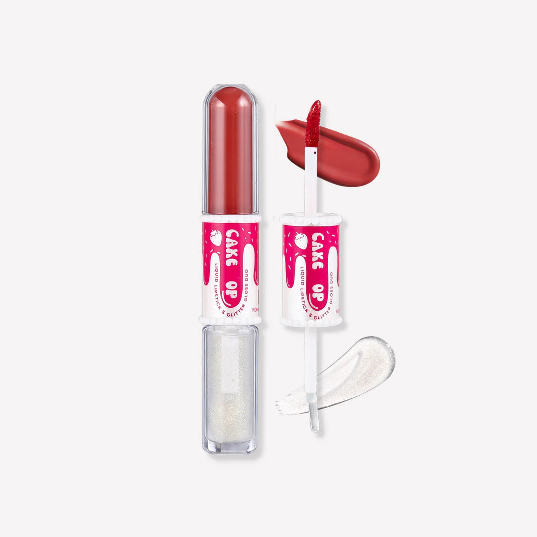 RMT - Cake Pop Liquid Lipstick & Glitter Gloss Topper DUO