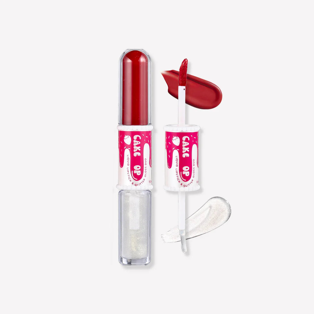 RMT - Cake Pop Liquid Lipstick & Glitter Gloss Topper DUO