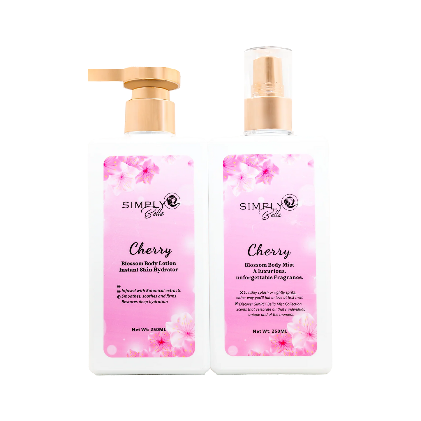 SIMPLY BELLA - Scented Indulgence Duo: Body Lotion and Body Mist Gift Set