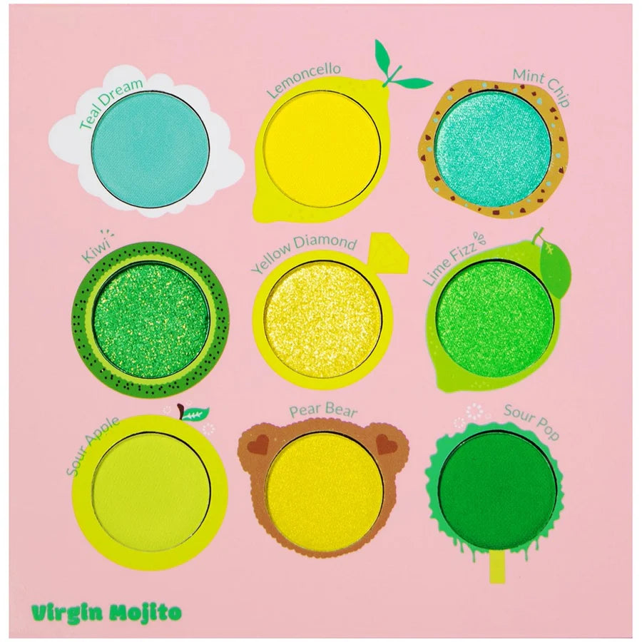 KIMCHI CHIC - JUICY NINE PALETTE - 01 Virgin Mojito