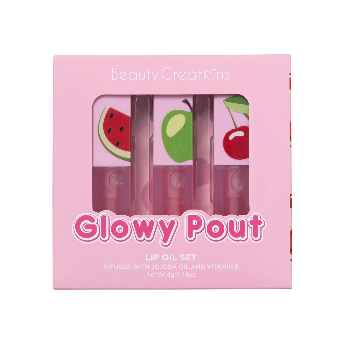 BEAUTY CREATIONS - GLOWY POUT - LIP OIL SET