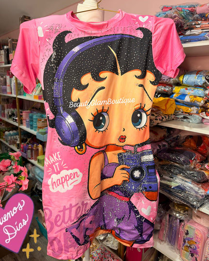 TRAJE DE MANGA BETTY FULL PIEDRERÍA 💜💖