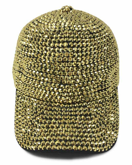 Fashion Bling Gold Hat