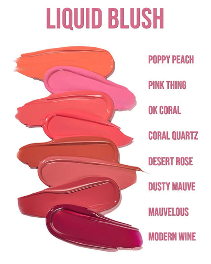 BEAUTY CREATIONS - Blush Líquidos Infusidos con Vit. E