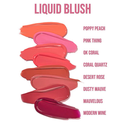 BEAUTY CREATIONS - Blush Líquidos Infusidos con Vit. E