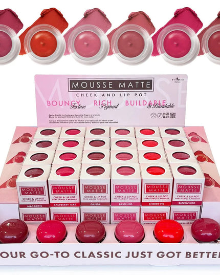 ITALIA DELUXE - Mousse Matte Cheek & Lip Pot 💋